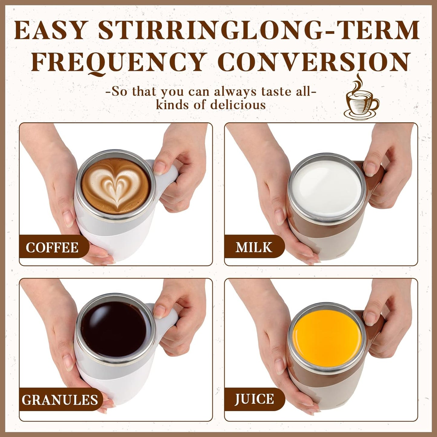 MagicStirCup - Automatic Magnetic Stirring Cup